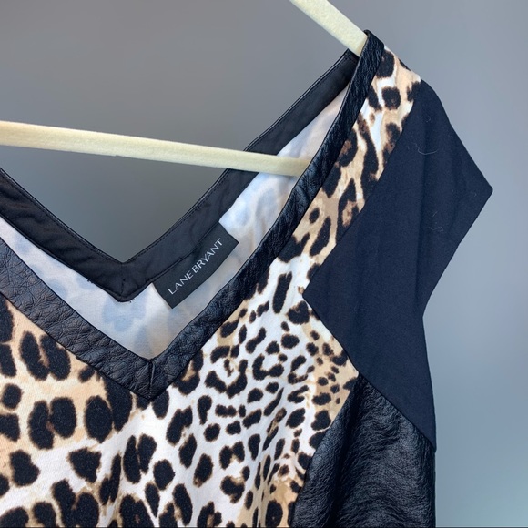 Lane Bryant Leopard Print Dress - Picture 3 of 4